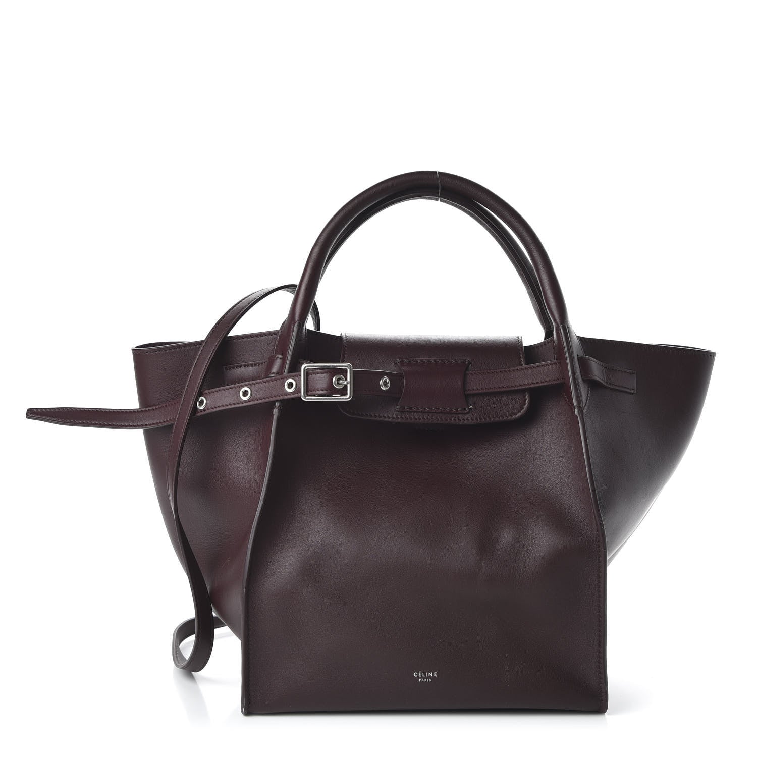 Celine Supple Grained Calfskin Small Big Bag Wine 1 of 10