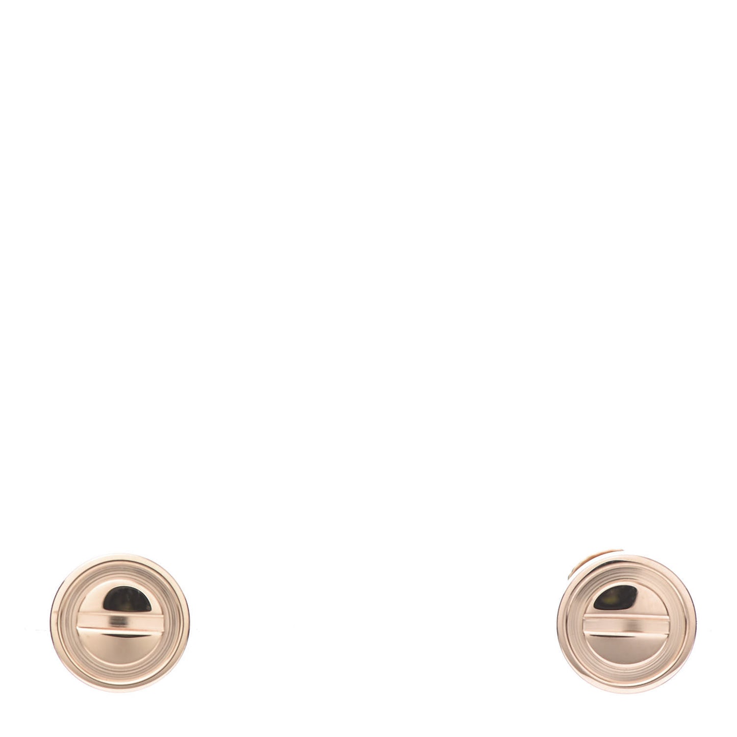 18K Pink Gold LOVE Earrings