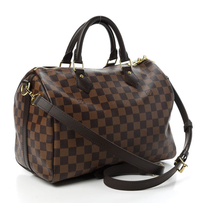 Louis Vuitton Damier Ebene Speedy Bandouliere 30 3 of 10