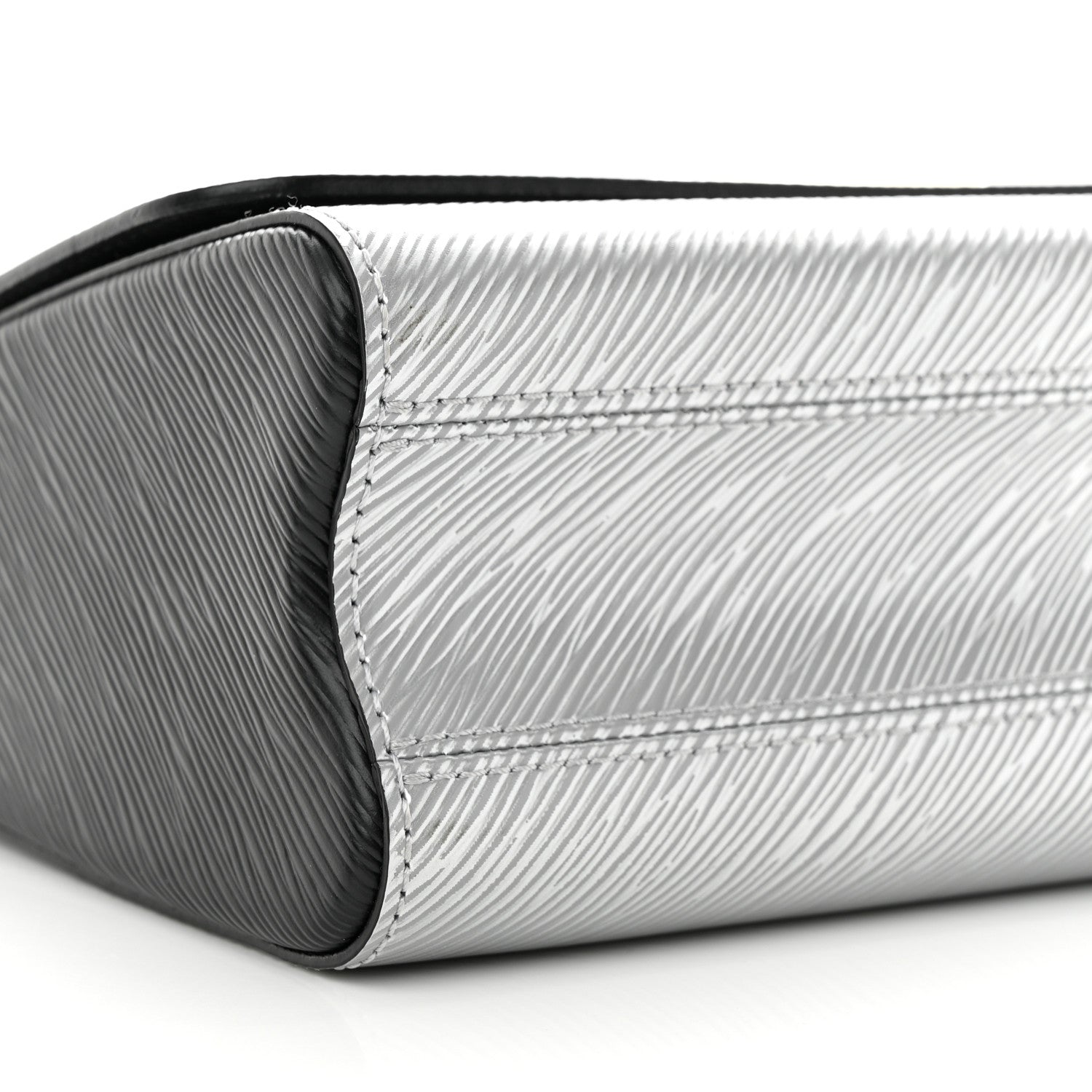 Louis Vuitton Epi Twist Shoulder Bag MM Argent 9 of 10