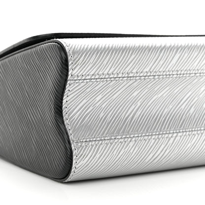 Louis Vuitton Epi Twist Shoulder Bag MM Argent 9 of 10