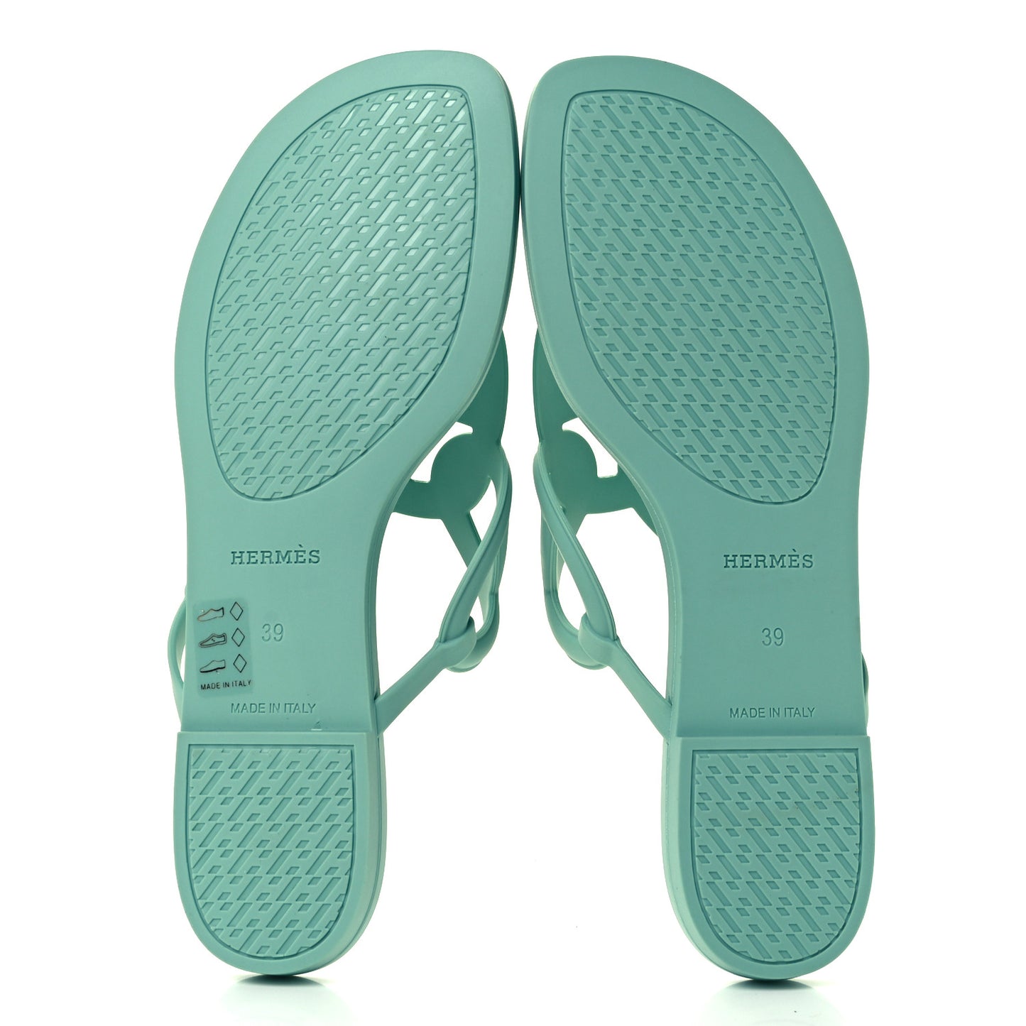 Rubber Womens Egerie Sandals 39 Vert Embrun
