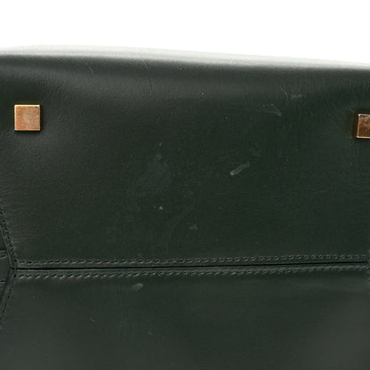 Saint Laurent Shiny Calfskin Le 37 Bucket Bag Vert Fonce 13 of 13