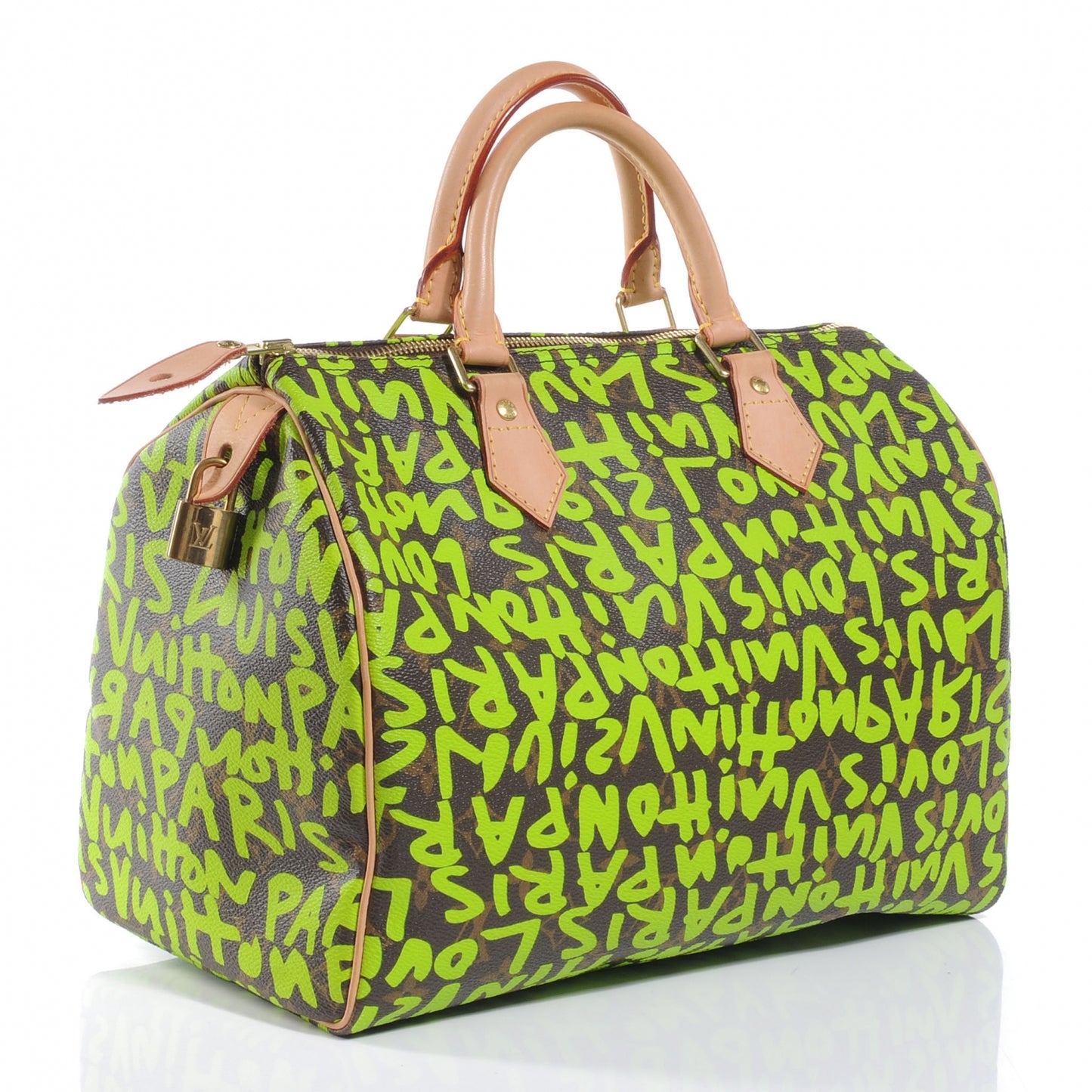 Monogram Graffiti Speedy 30 Green