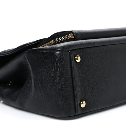 Chanel Caviar Quilted Large Business Affinity Flap Black 9 of 10