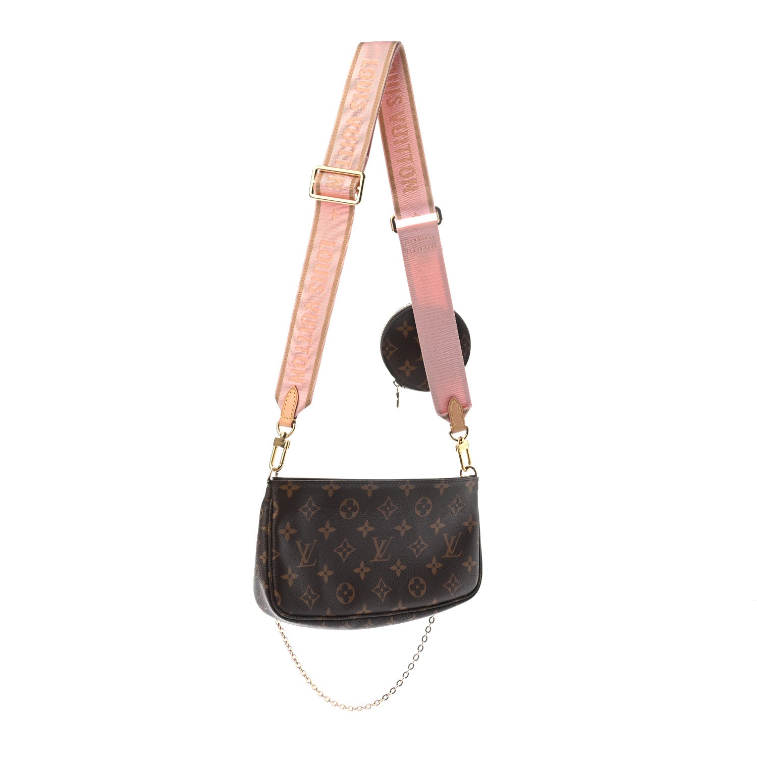Louis Vuitton Monogram Multi Pochette Accessories Rose Clair 3 of 12