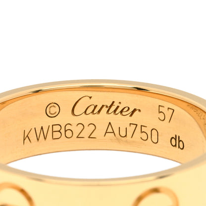 Cartier 18K Yellow Gold 5.5mm LOVE Ring 57 8 4 of 5