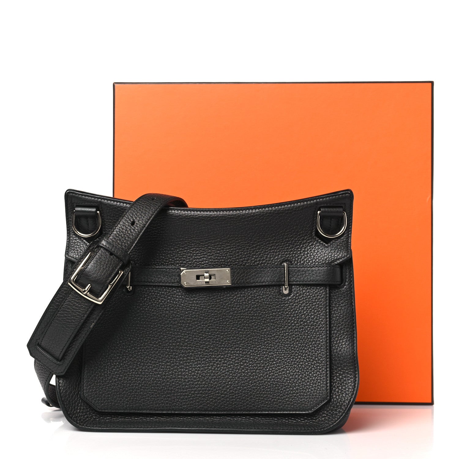 Hermes Taurillon Clemence Jypsiere 28 Plomb 11 of 11