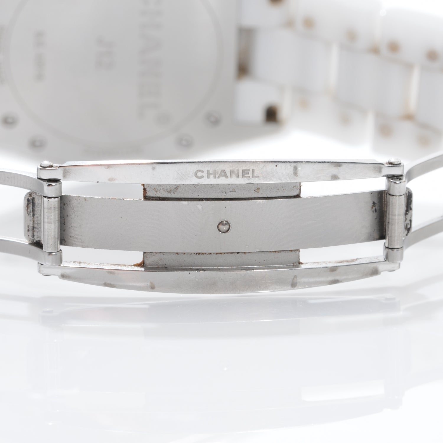 Chanel J12 38mm Ceramic Automatic Watch White 8 of 9