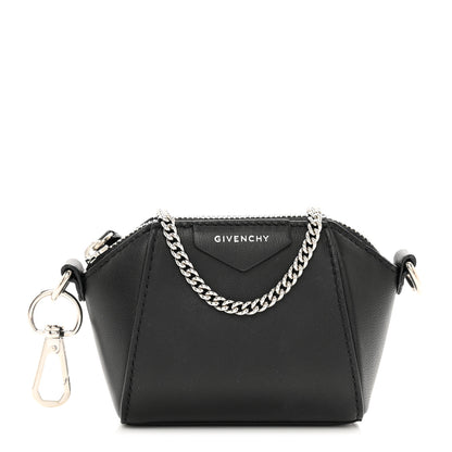 Givenchy Lambskin Baby Antigona with Chain Black 1 of 9