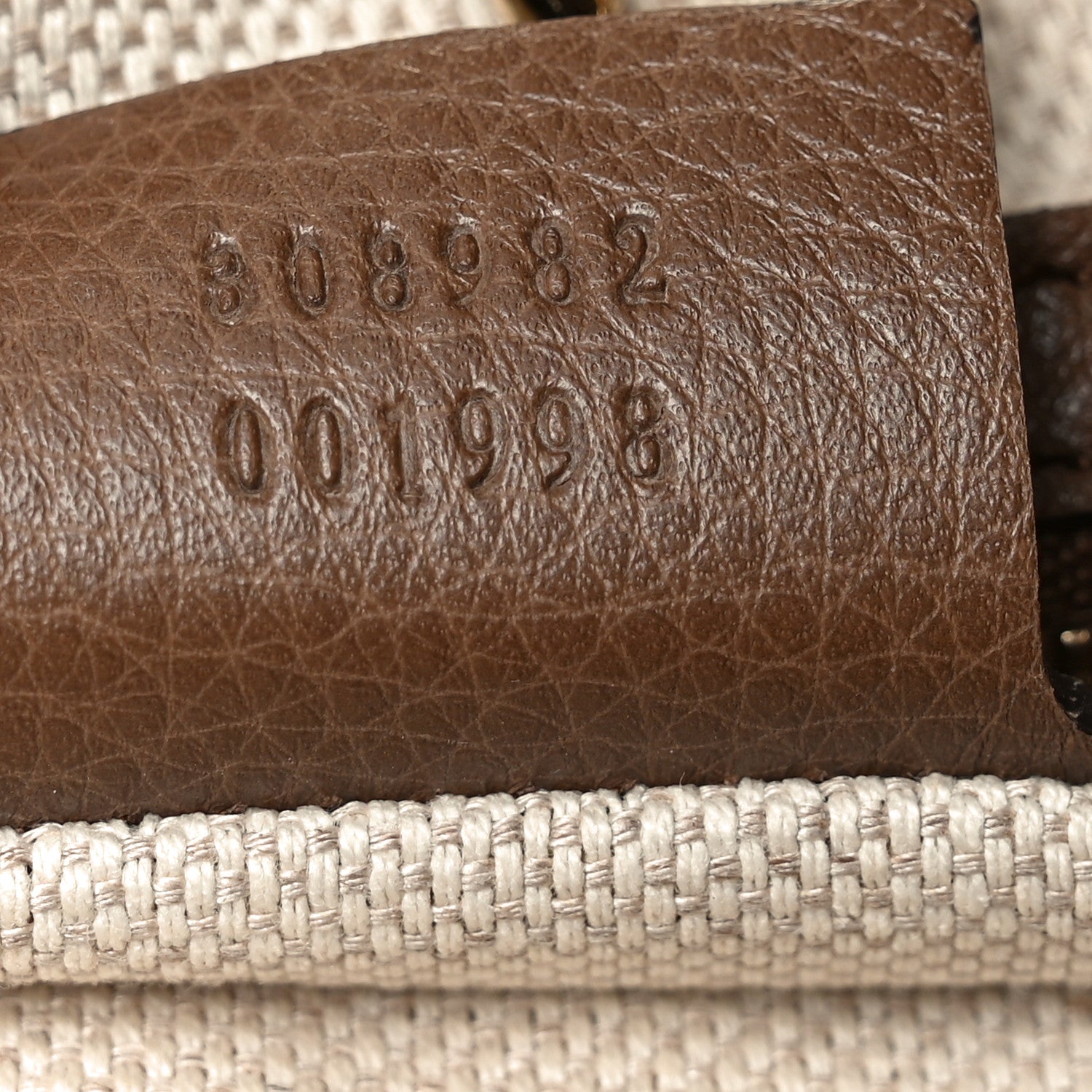 Gucci Pebbled Calfskin Medium Soho Chain Shoulder Bag Maple Brown 7 of 10