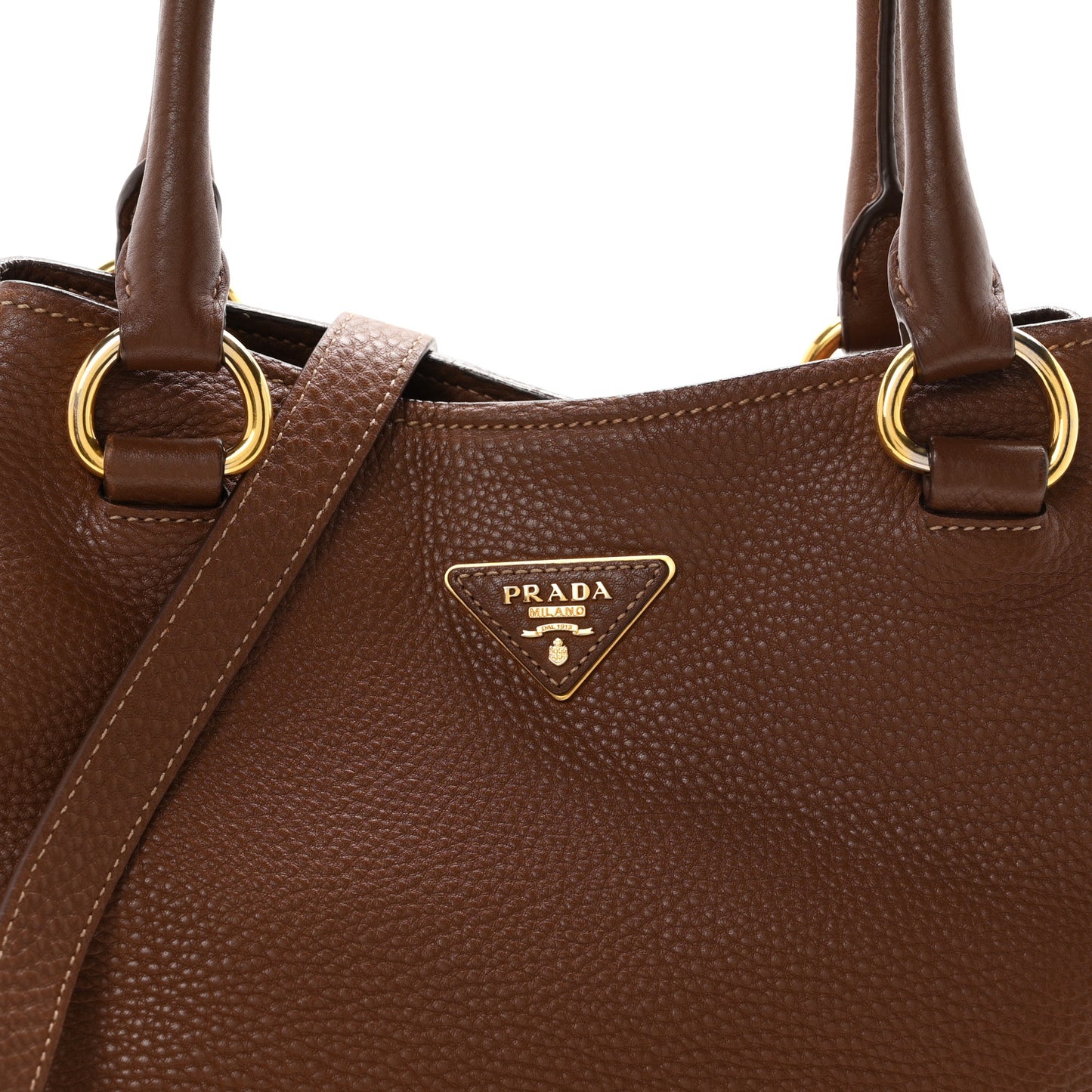 Vitello Daino Tote Palissandro