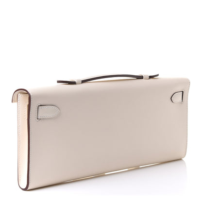 Hermes Swift Kelly Cut Clutch Pochette Nata 2 of 9