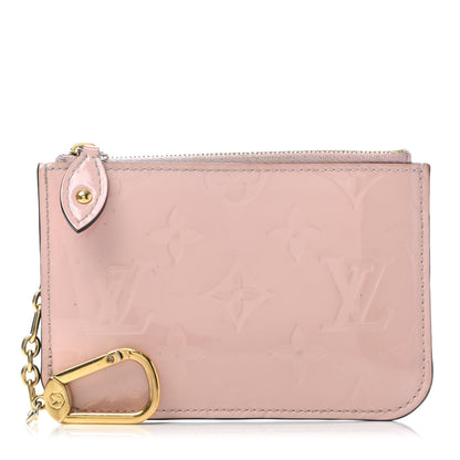 Louis Vuitton Vernis Key Pouch Rose Ballerine 1 of 5