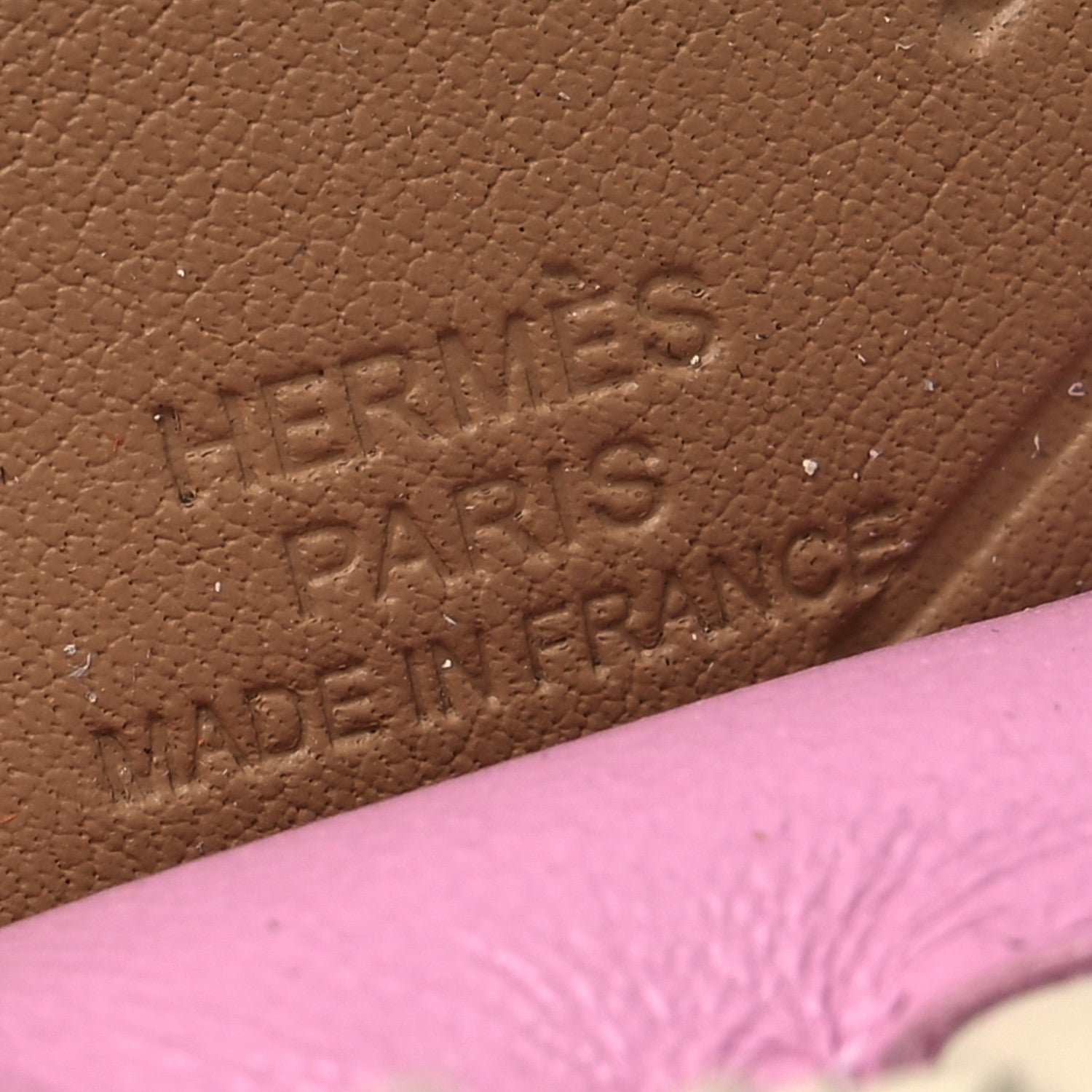 Hermes Milo Lambskin Grigri Rodeo Pegase Horse Bag Charm PM Mauve Sylvestre Craie Chai 3 of 4