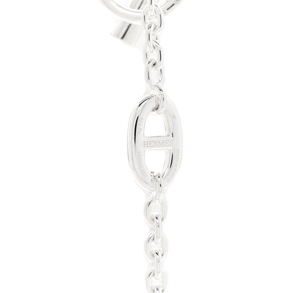 Hermes Sterling Silver Farandole Necklace 160 4 of 6