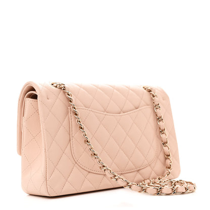 Chanel Caviar Quilted Medium Double Flap Light Beige 3 of 11