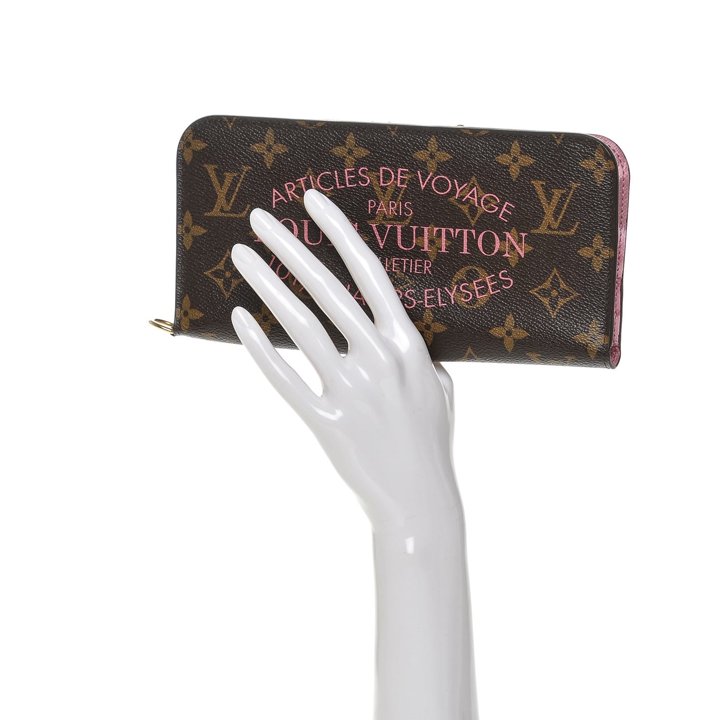 Monogram Articles de Voyage Ikat Insolite Wallet Rose Velours