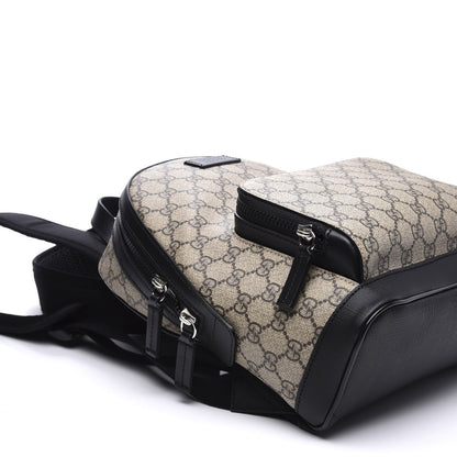 Gucci GG Supreme Monogram Small Eden Day Backpack Black 8 of 10