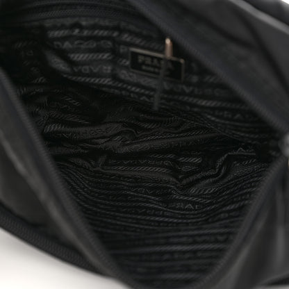 Prada Tessuto Nylon Messenger Bag Black 5 of 9