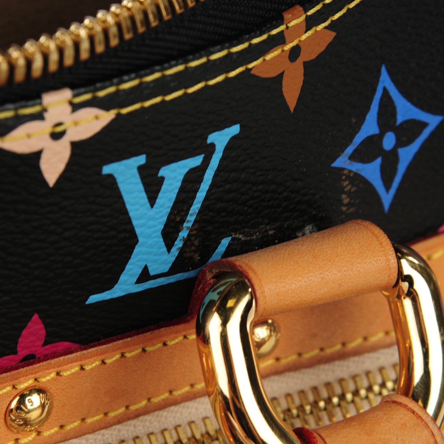 Monogram Multicolor Rita Black