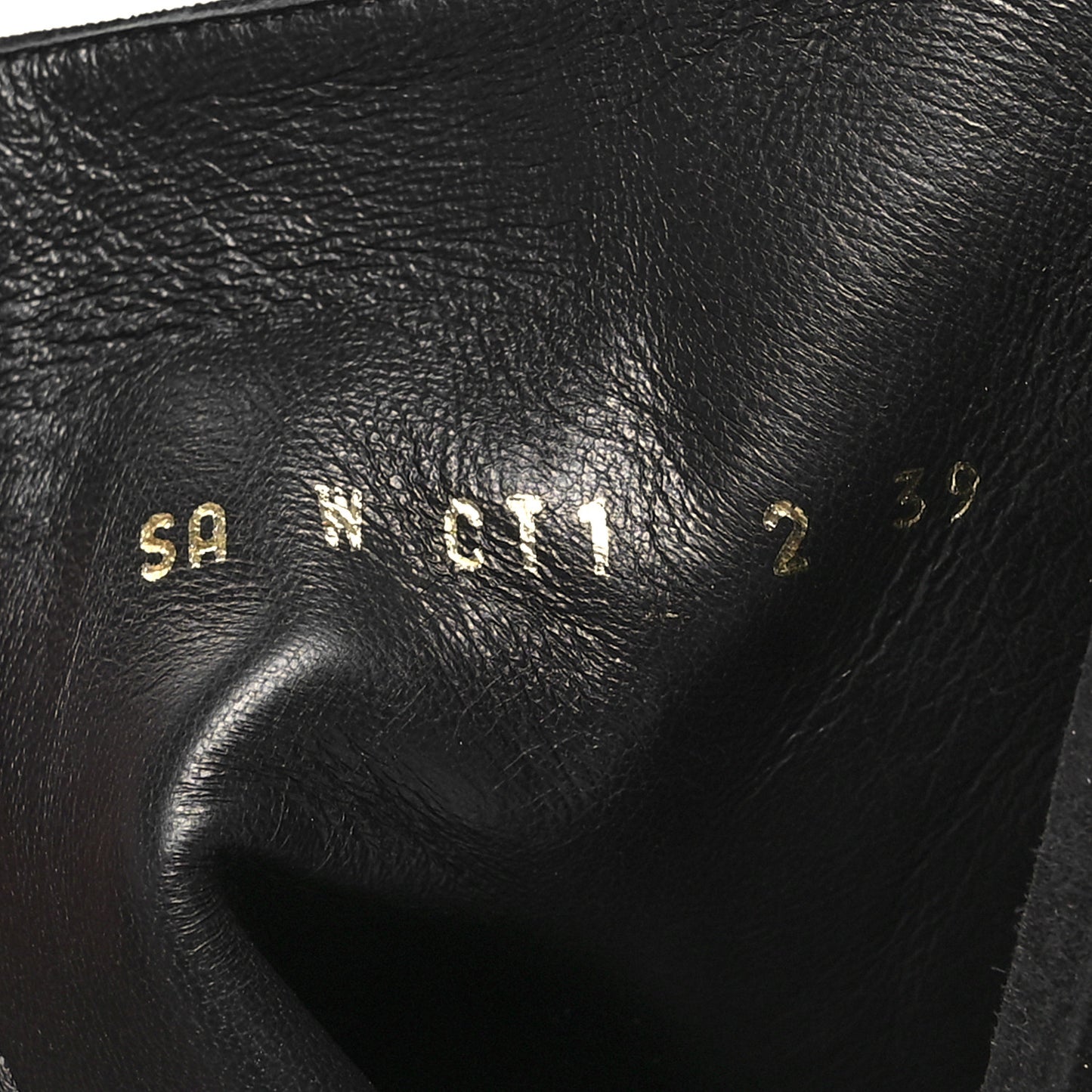 Suede VLogo 30mm Ankle Boots 39 Black