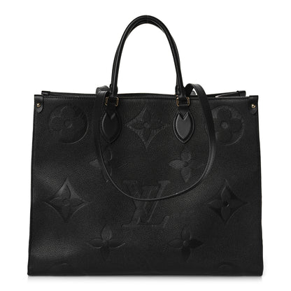 Louis Vuitton Empreinte Monogram Giant Onthego GM Black 1 of 9