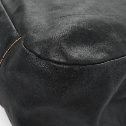 Chanel Lambskin Large Edgy Hobo Black 10 of 14
