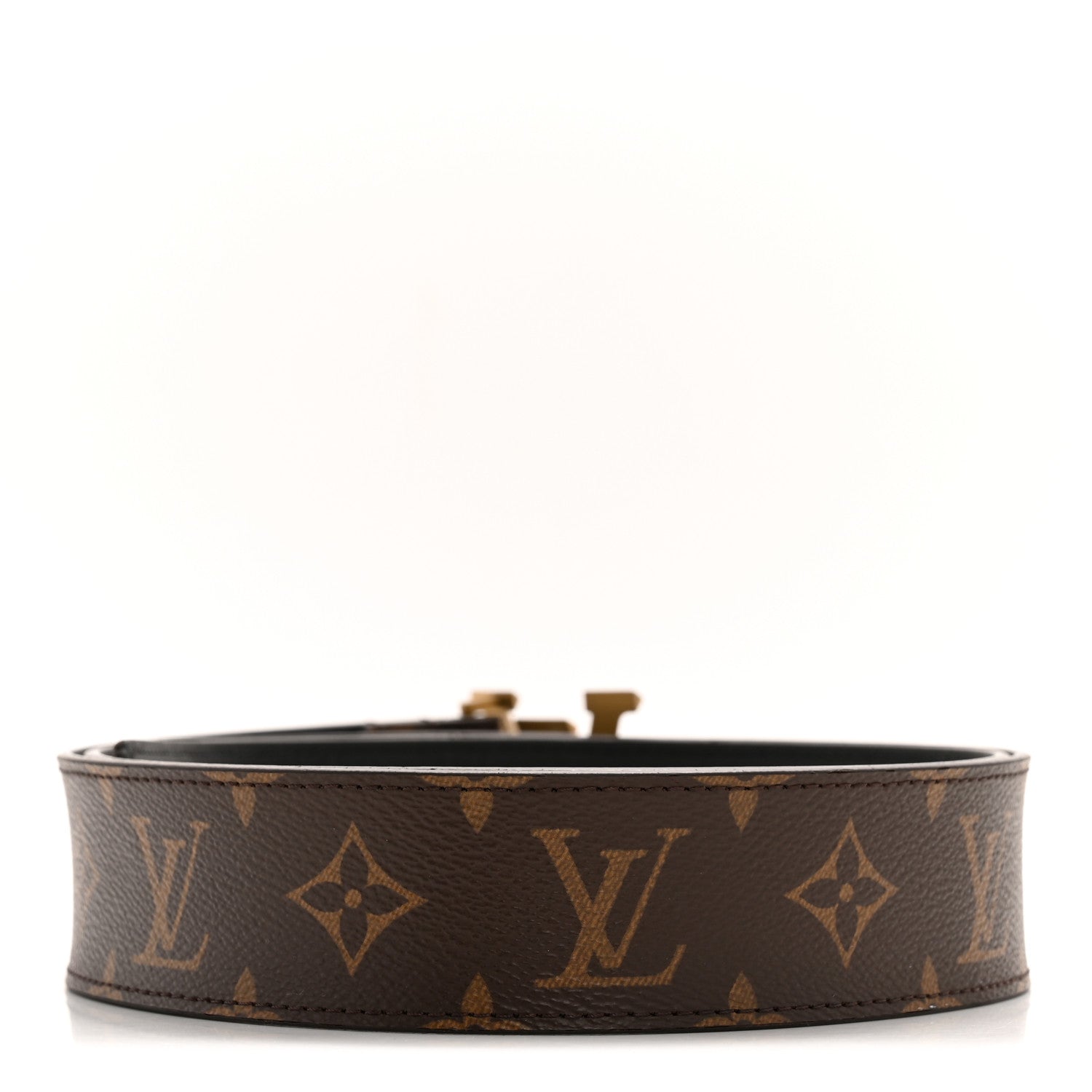 Louis Vuitton Calfskin Monogram 40mm LV Pyramide Belt 100 40 2 of 7