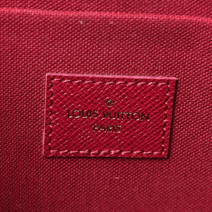 Louis Vuitton Monogram Pochette Felicie Chain Wallet Fuchsia 7 of 12
