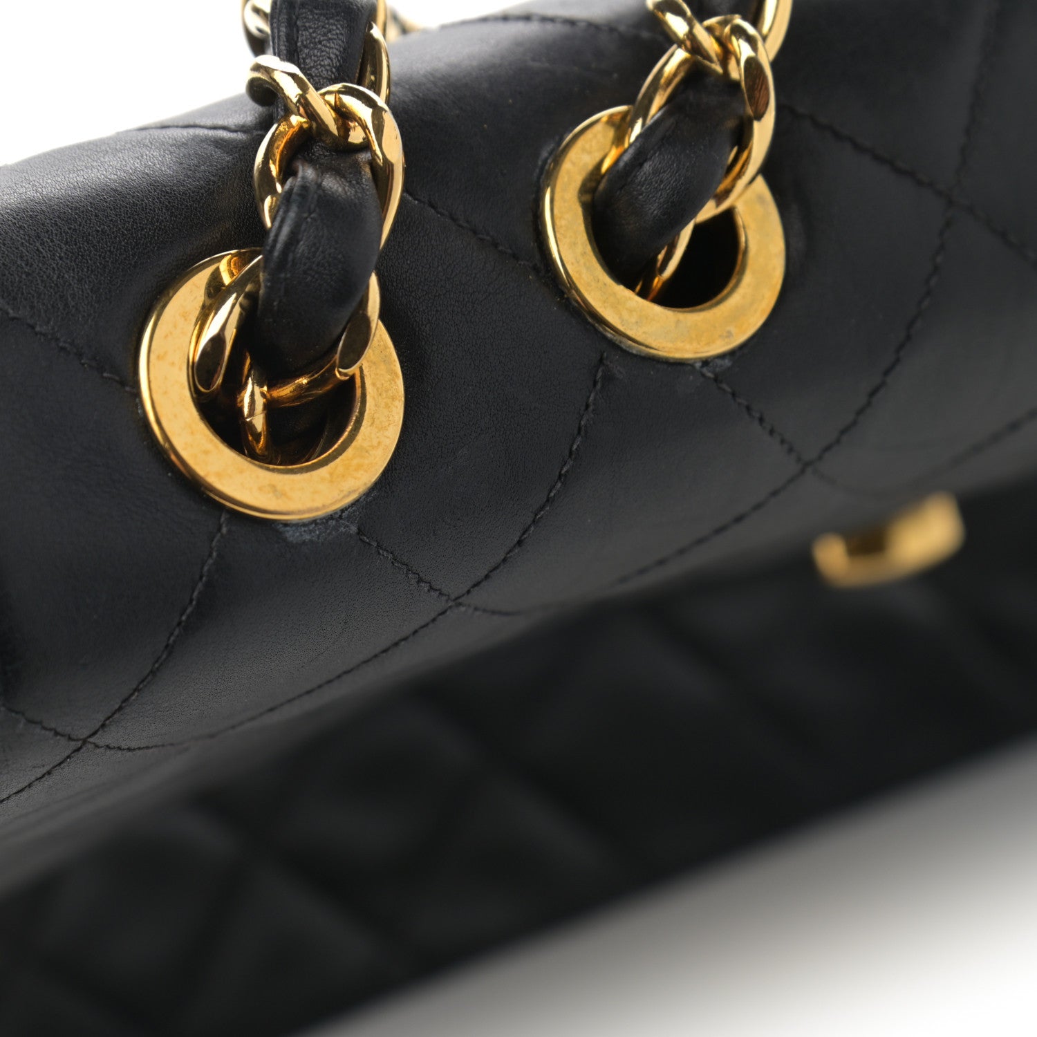 Chanel Lambskin Quilted XL Jumbo Single Flap Black 16 of 20