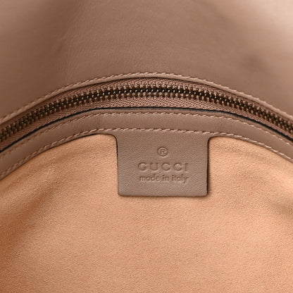 Gucci Calfskin Matelasse Medium GG Marmont Shoulder Bag Porcelain Rose 6 of 10