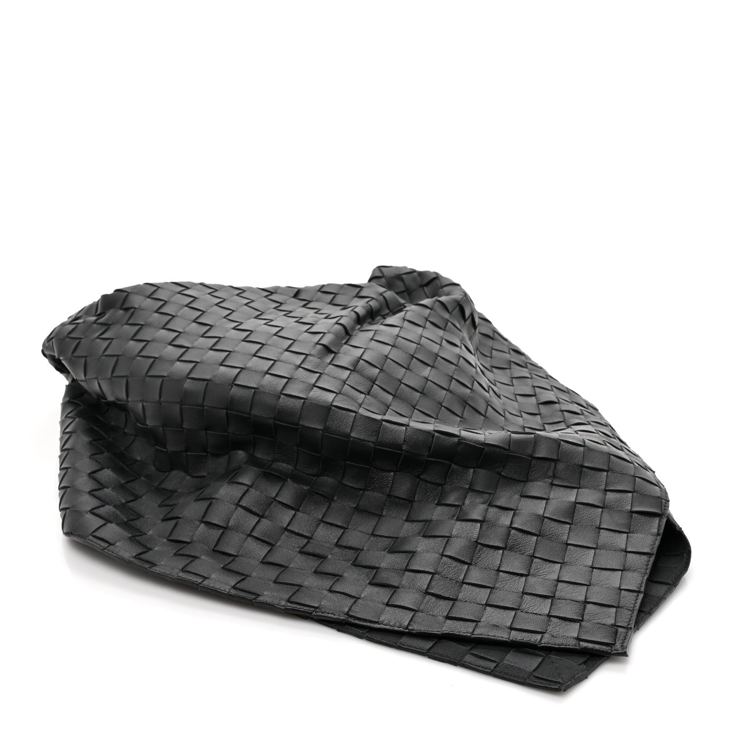 Bottega Veneta Nappa Intrecciato Foulard Hobo Bag Black 5 of 15