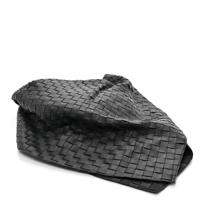 Bottega Veneta Nappa Intrecciato Foulard Hobo Bag Black 5 of 15