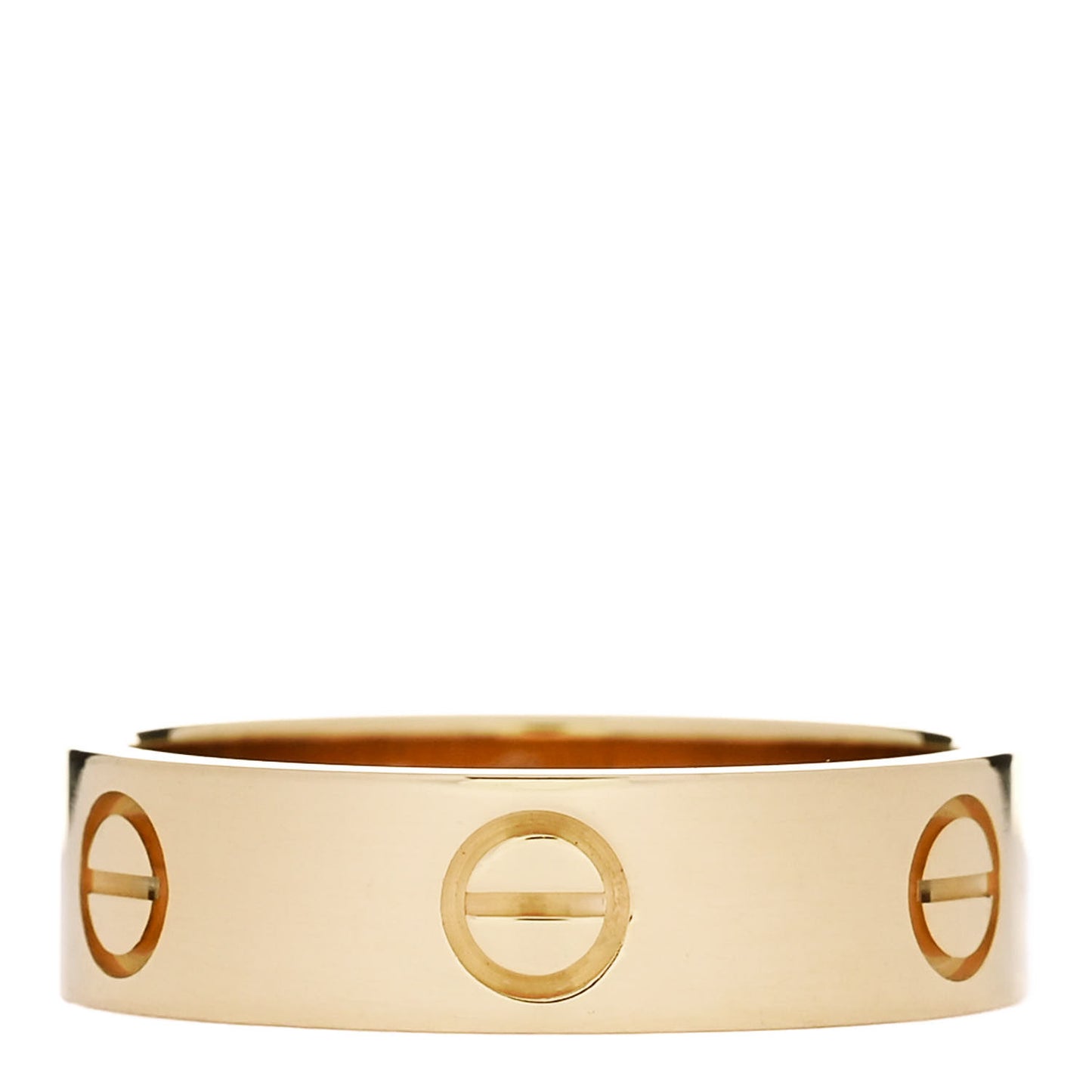 18K Yellow Gold 5.5mm LOVE Ring 57 8