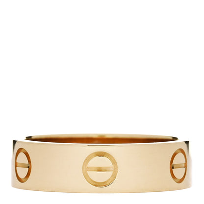 Cartier 18K Yellow Gold 5.5mm LOVE Ring 57 8 1 of 5