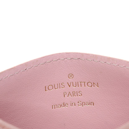 Louis Vuitton Damier Ebene Caissa Card Holder Rose Ballerine 6 of 8