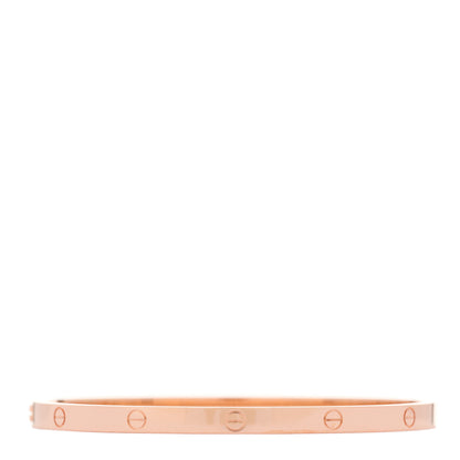 Cartier 18K Pink Gold Small LOVE Bracelet 16 3 of 10