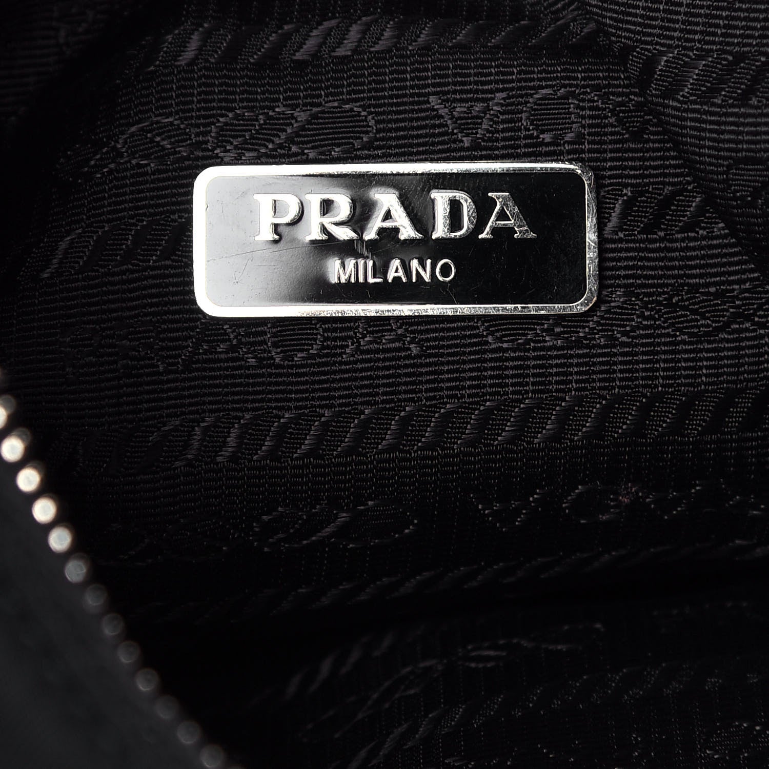 Prada Nylon Re-Edition 2005 Shoulder Bag Black 6 of 11