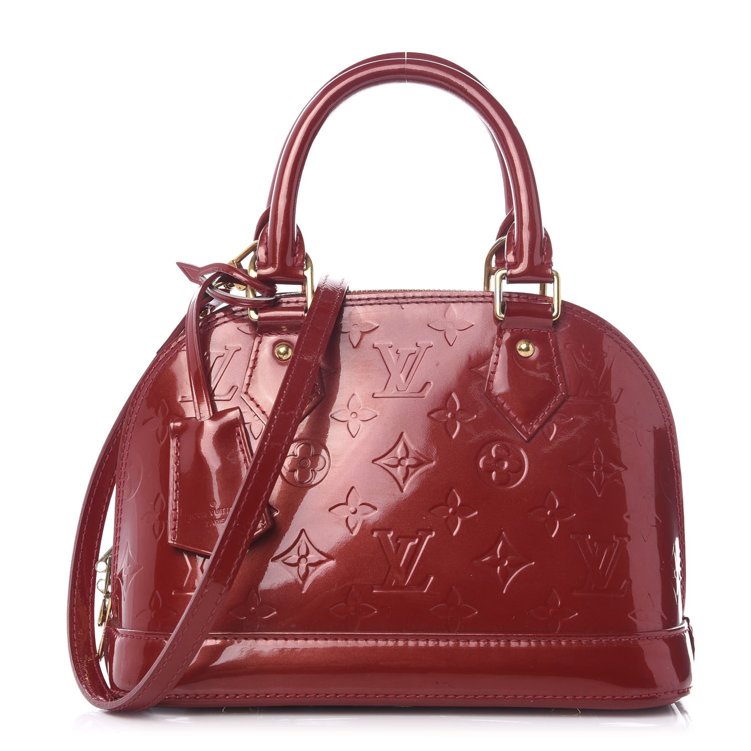 Louis Vuitton Vernis Alma BB Pomme D'Amour 1 of 8