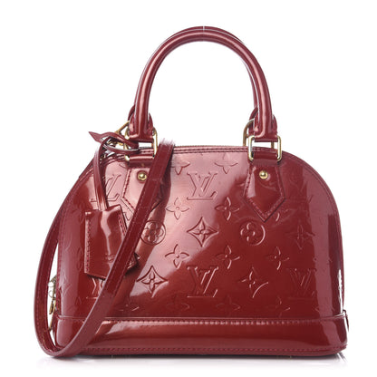 Louis Vuitton Vernis Alma BB Pomme D'Amour 1 of 8