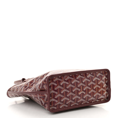 Goyard Goyardine Reversible Mini Anjou Burgundy 8 of 23