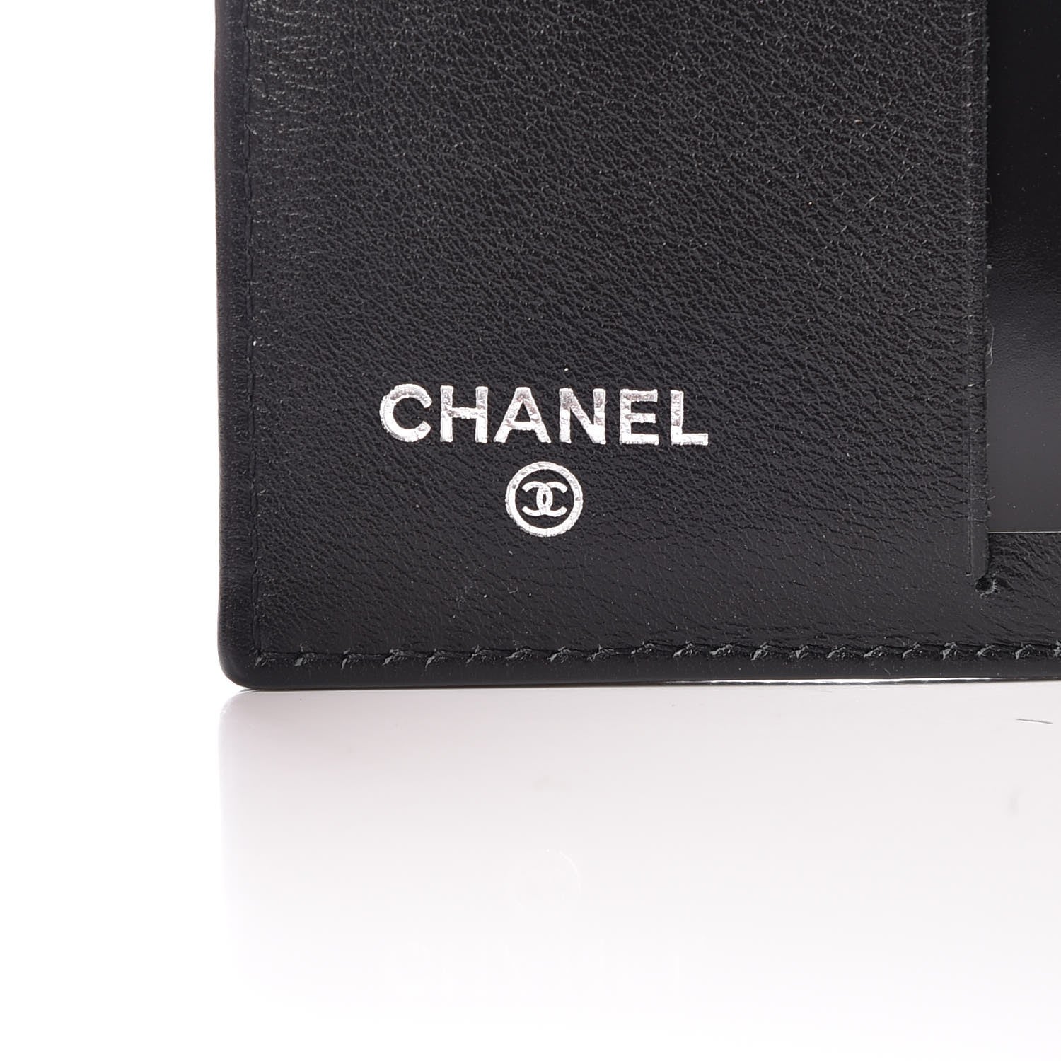 Chanel Caviar Timeless CC Compact French Wallet Black 9 of 11