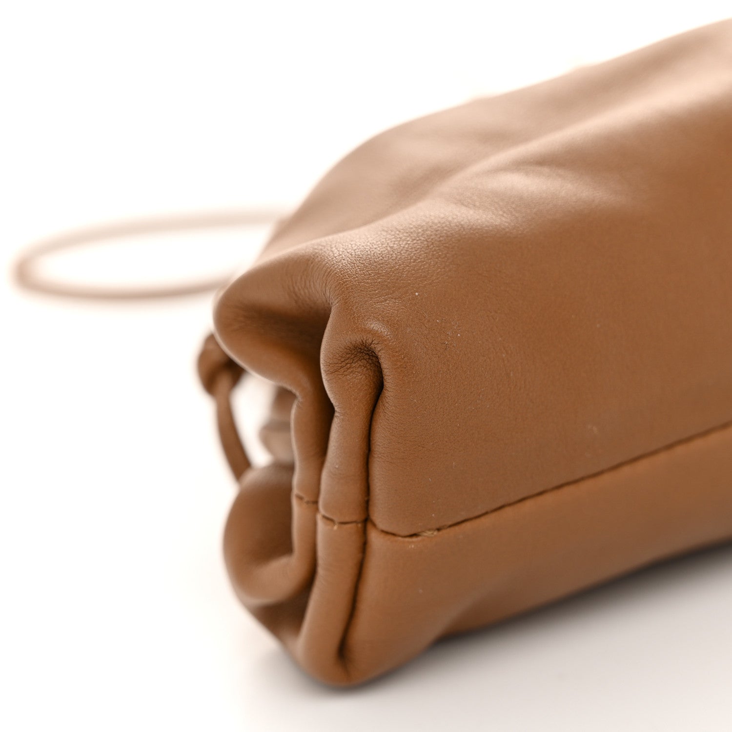 Bottega Veneta Butter Calfskin The Mini Pouch Cammello 9 of 10