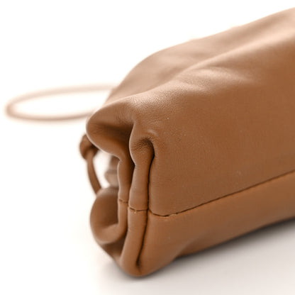 Bottega Veneta Butter Calfskin The Mini Pouch Cammello 9 of 10