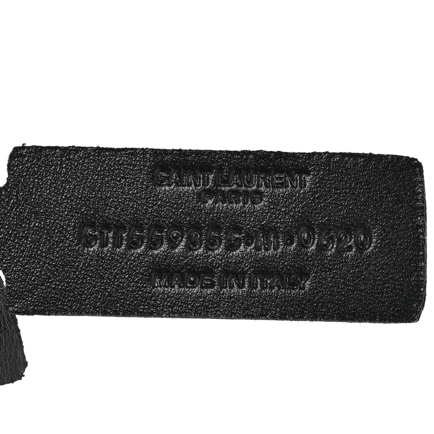 Calfskin Opyum Double Wrap Bracelet Black Gold
