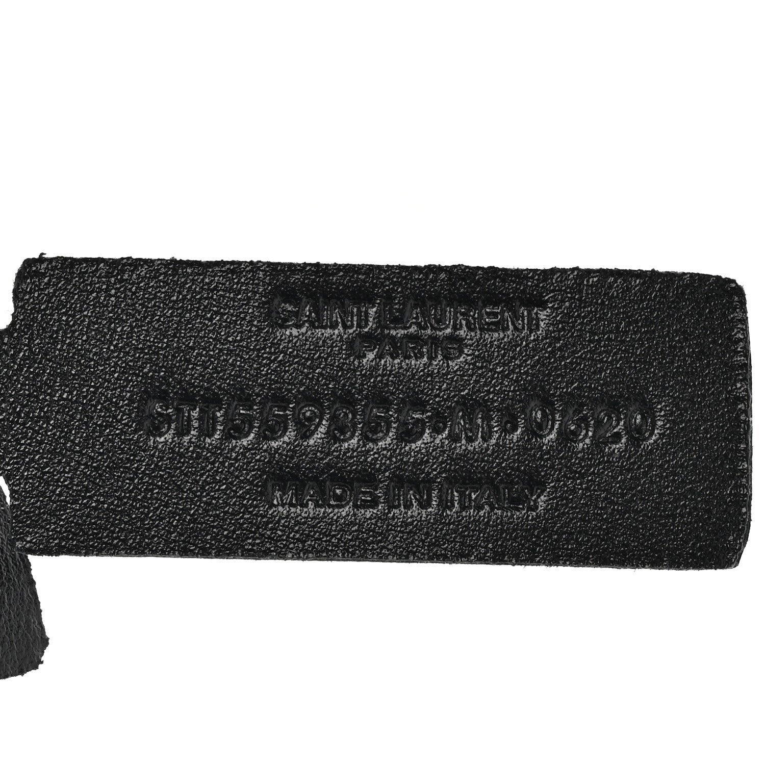 Saint Laurent Calfskin Opyum Double Wrap Bracelet Black Gold 5 of 6