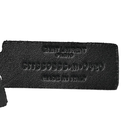 Saint Laurent Calfskin Opyum Double Wrap Bracelet Black Gold 5 of 6