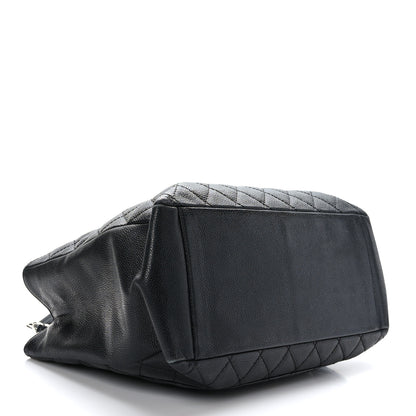 Chanel Caviar Quilted Grand Shopping Tote GST Black 4 of 11