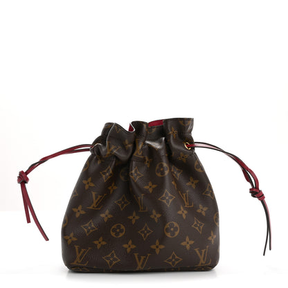 Louis Vuitton Monogram Pouch Noe Fuchsia 1 of 7